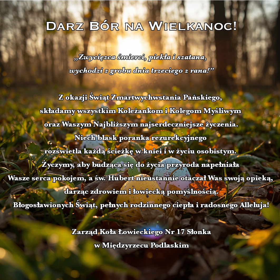 Życzenia z okazji Świąt Wielkanocnych 2026